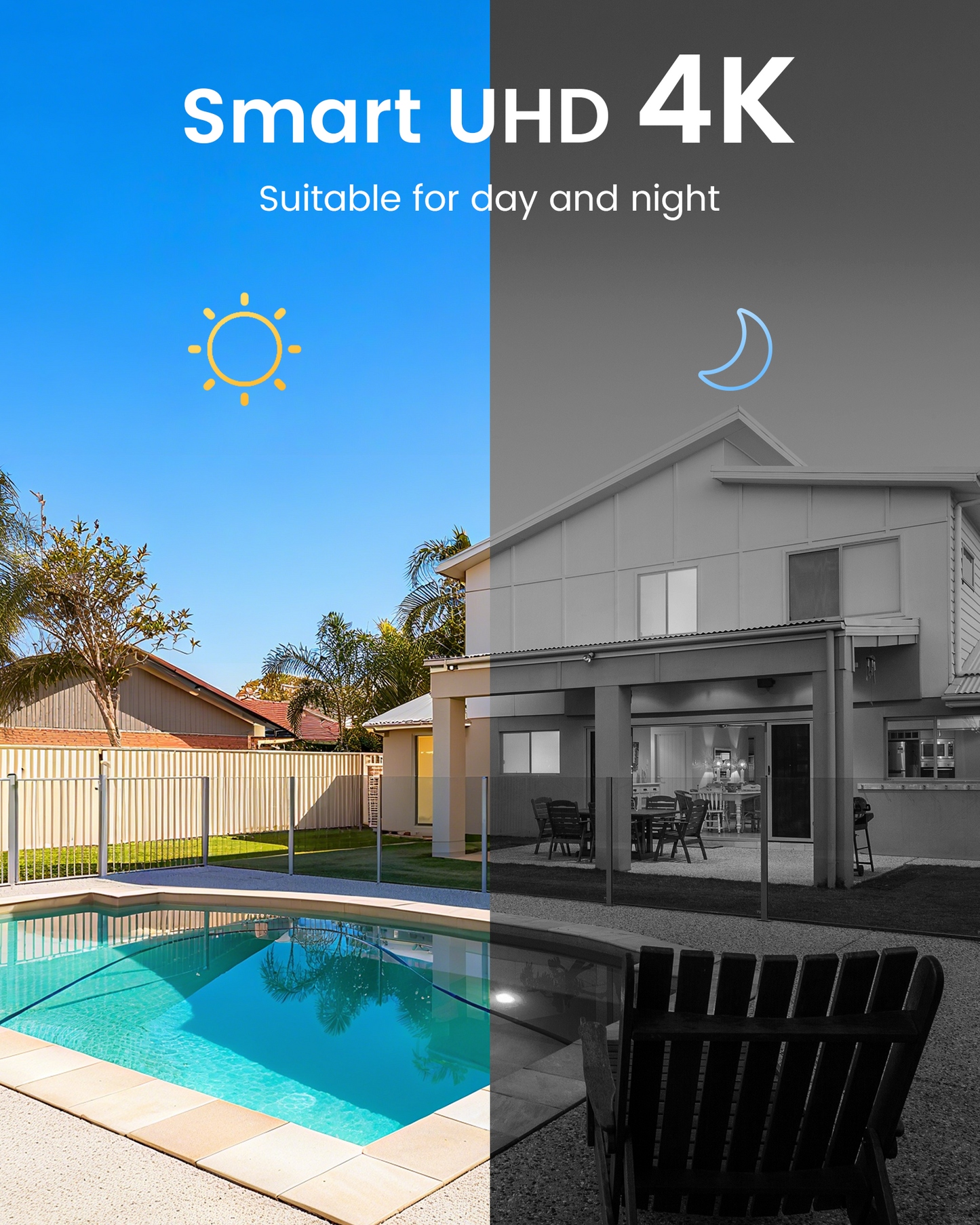 4K PoE Security Camera System, 8CH NVR with 2TB HDD + 8MP Wired PoE IP Cameras with Human/Vehicle Detection, People Counting, 100ft IR Night Vision, 2-Way Audio, for 24/7 Recording, C220