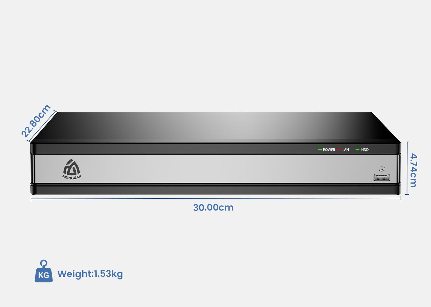 16CH Network Video Recorder for Home Security Camera System, 4K POE Network Video Recorder with 2TB HDD, Supports 4K/5MP/4MP/3MP/2MP HD The Same Brand PoE Cameras 24/7 Recording, H.265+