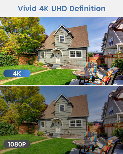 4K PoE NVR CCTV Recorder 8 Channel H.265+ POE Network Video Recorder with 2TB Hard Drive Smart AI Human/Vehicle Detection, Supports 4K/5MP/4MP/3MP/2MP HD PoE Cameras 24/7 Recording