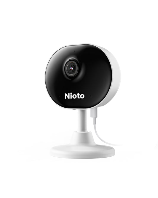 Nioto Indoor WiFi Camera, 2-Way Audio,Local Storage
